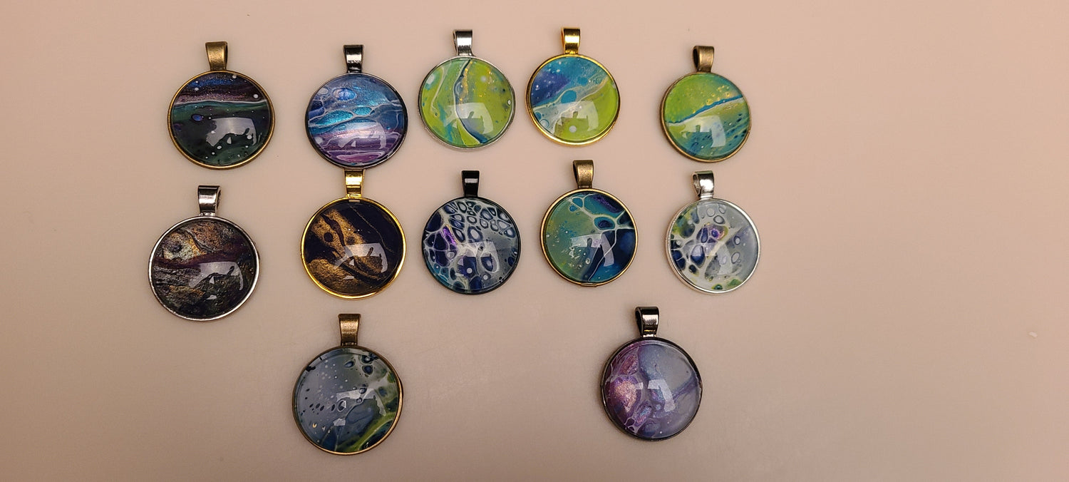 Painted Pendants